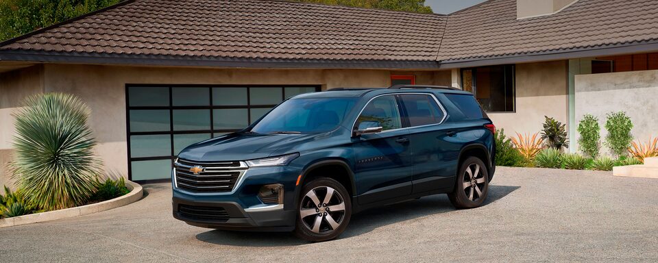 Camioneta hasta para 8 pasajeros, Chevrolet Traverse 2023 incluye Wireless Phone Projection con Android Auto y Apple CarPlay